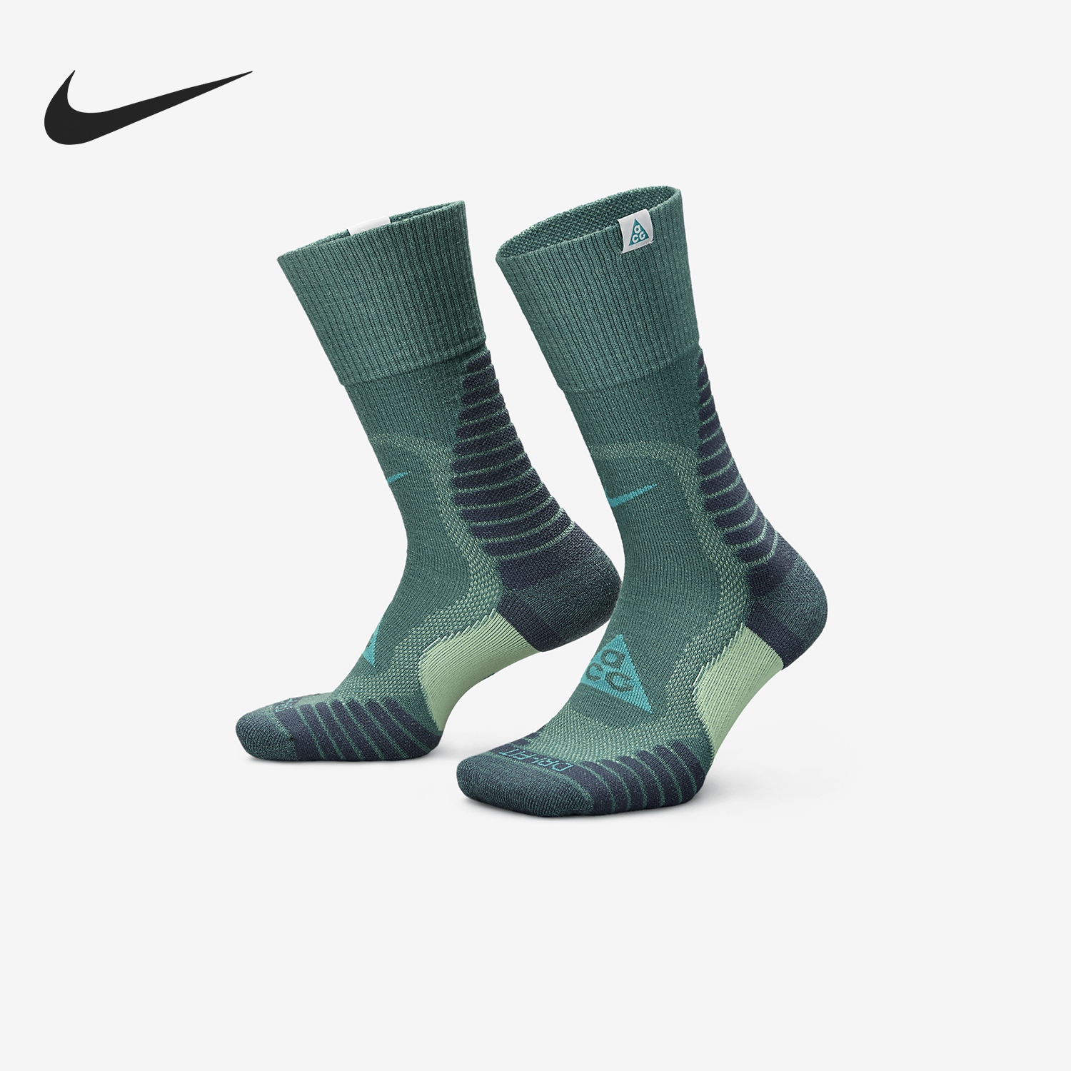 耐克男女同款中筒运动袜一双装