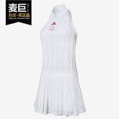 连衣裙女短裙运动百褶裙 网球裙套装 FT6410 阿迪达斯正品 Adidas