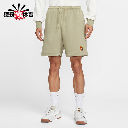 Nike/耐克正品2025男士透气针织网球运动刺绣训练短裤HM6769-276
