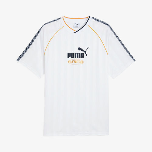 Puma彪马正品KING JERSEY男女吸湿速干足球短袖T恤633985-02