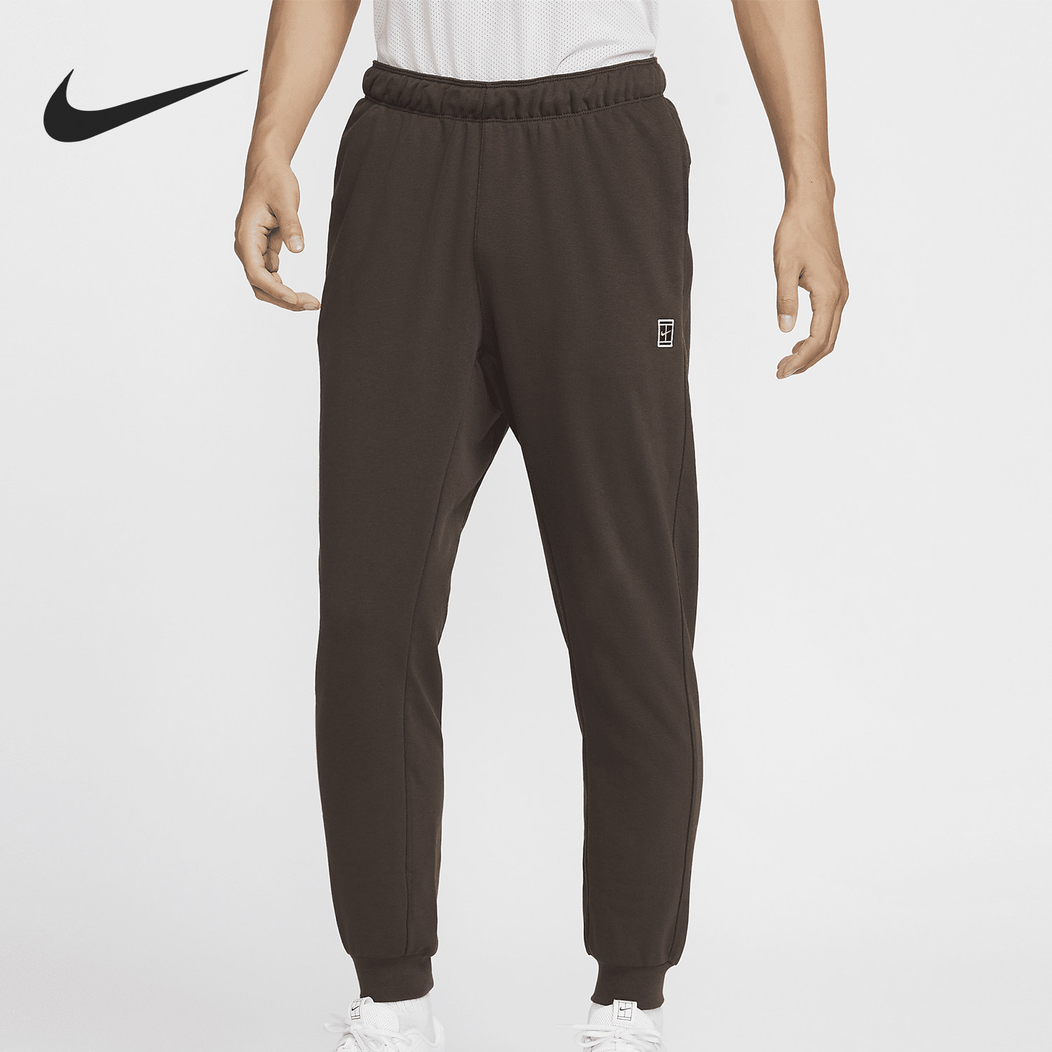 耐克男士法式毛圈运动网球长裤