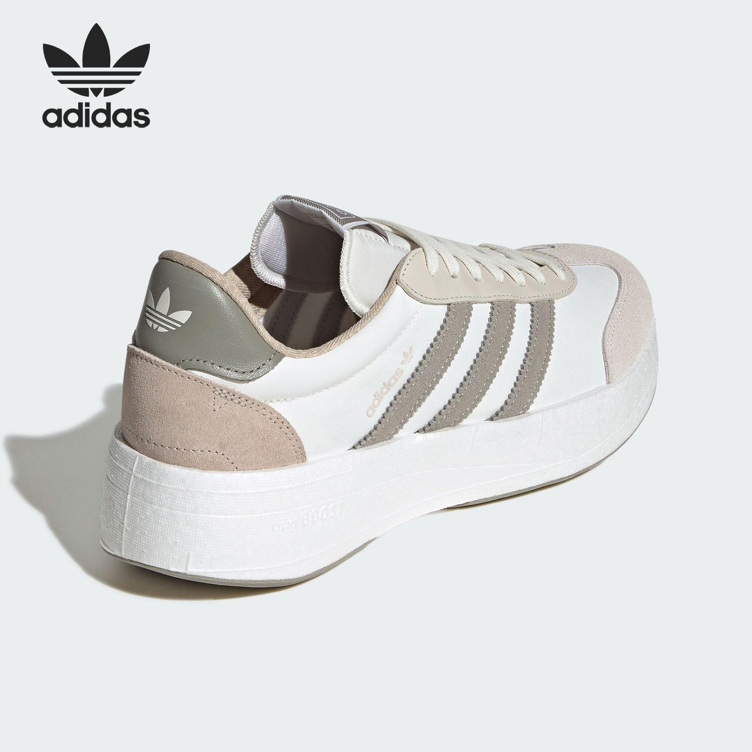 Adidas/阿迪达斯正品2025三叶草男女简约复古休闲鞋JR8012,运动鞋new,运动休闲鞋,淘宝优惠券,粉丝福利购,淘宝优惠卷