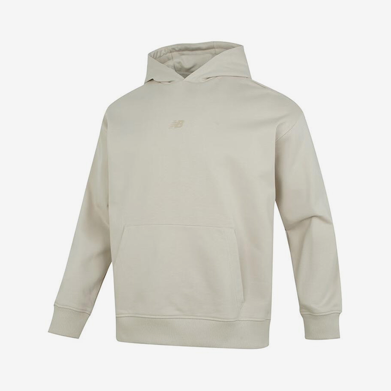 New Balance/NB正品运动男子印花休闲连帽卫衣套头衫AMT41325-TWF