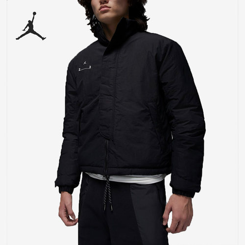 Nike/耐克正品JORDAN冬季新款男子保暖立领棉服DV1618-010