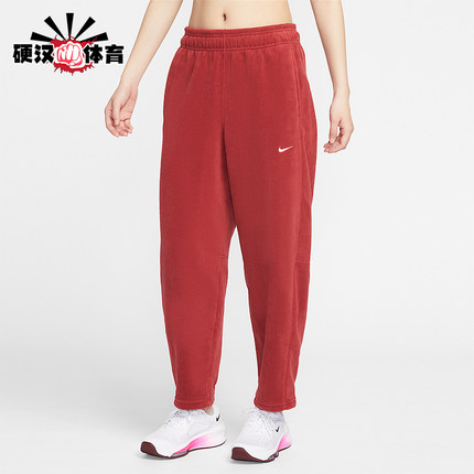Nike/耐克正品2025冬季款女士日常中腰锥形刺绣长裤HV3708-613