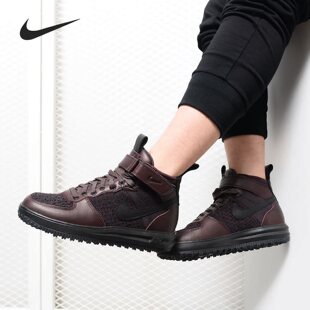 Nike/耐克AIR FORCE 1空一号男鞋飞线高帮休闲板鞋 855984