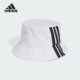 Adidas 阿迪达斯正品 STRIPES男女遮阳运动日常渔夫帽JC6420