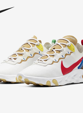 Nike/耐克正品 React Element 55 男女舒适运动跑步鞋 CZ3600