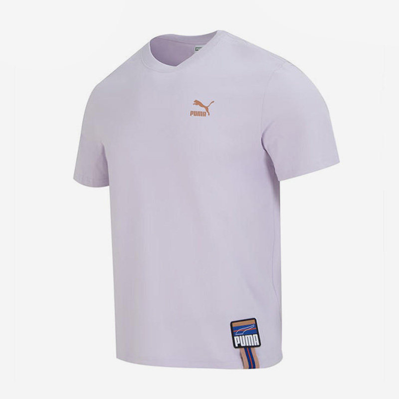 Puma/彪马正品新款男女同款休闲运动圆领短袖T恤677382-17