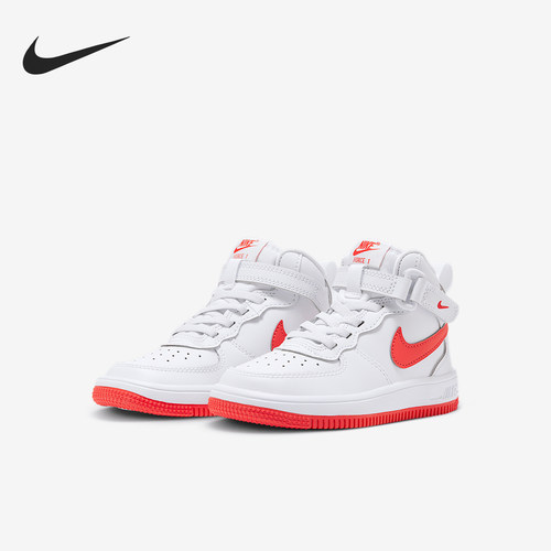 Nike/耐克正品Force 1 Mid EasyOn儿童时尚运动鞋FJ1917-106