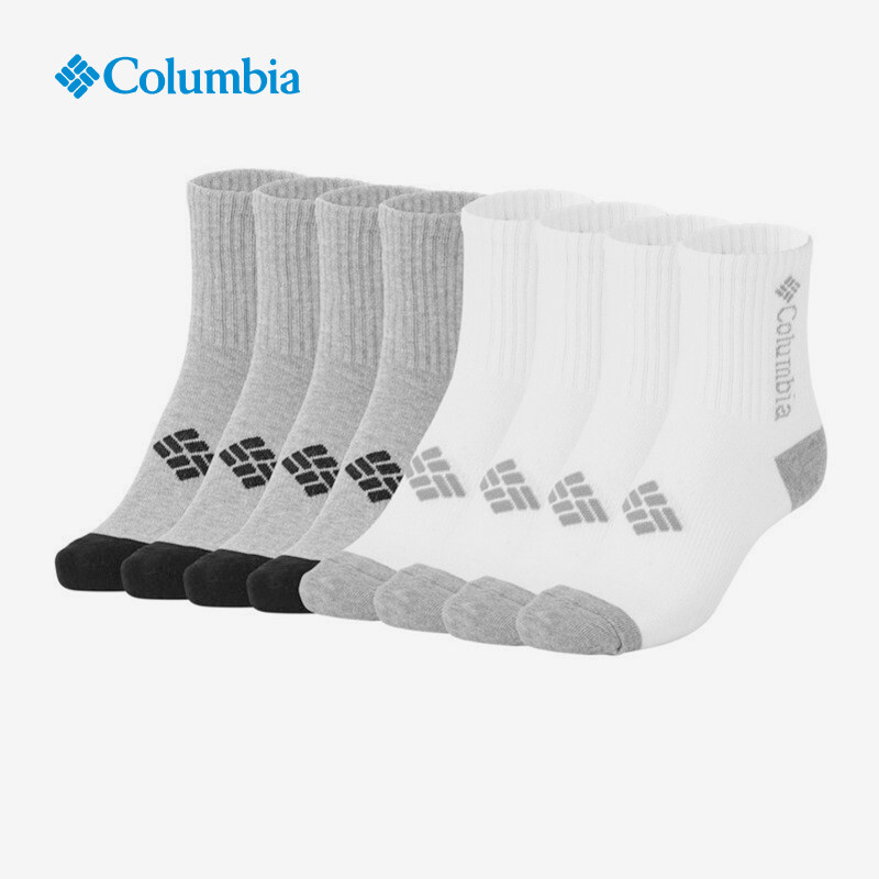 Columbia哥伦比亚正品户外男女同款休闲透气柔软舒适运动袜RCS632