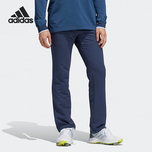 Adidas/阿迪达斯正品男子舒适运动透气直筒休闲长裤 H53986