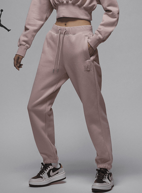 Nike/耐克正品JORDAN女士加绒休闲保暖束脚长裤FV7060-601