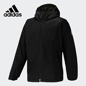 男子连帽运动户外棉服外套 冬季 FT9410 阿迪达斯正品 Adidas