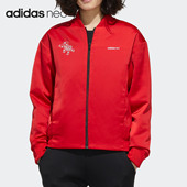 女子立领拉链保暖运动棉服 NEO0新款 GF7108 阿迪达斯正品 Adidas