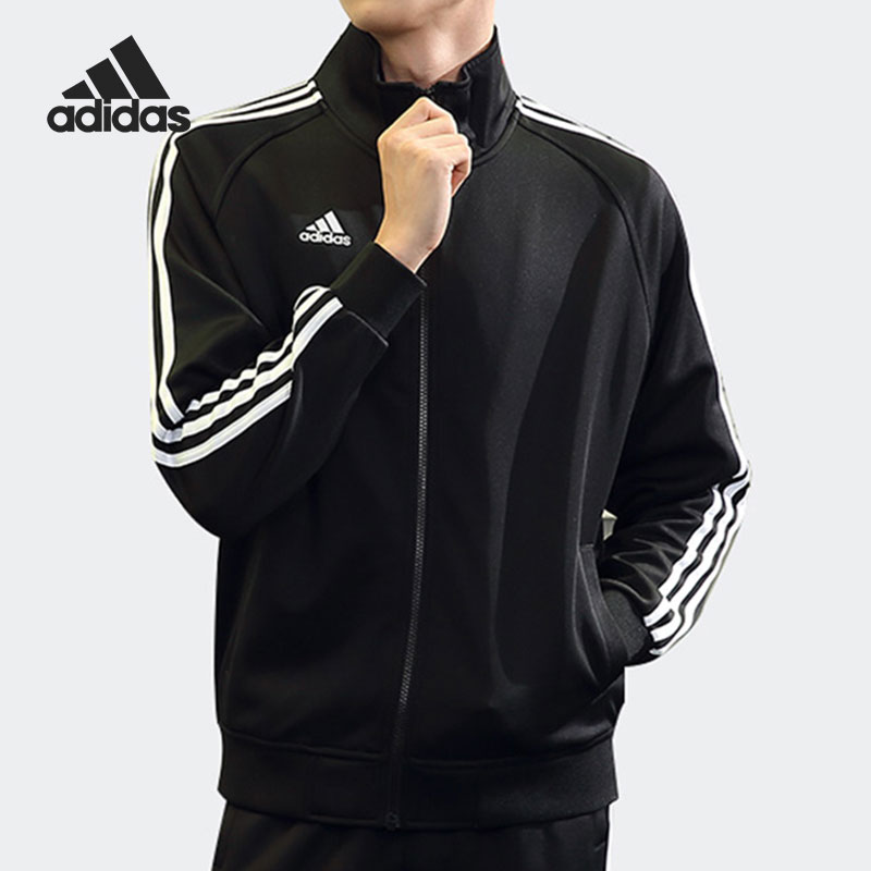 Adidas新款男子休闲运动长袖外套
