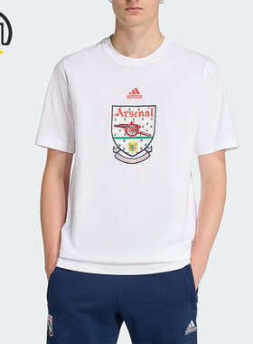 Adidas/阿迪达斯正品阿森纳92-94T-SHIRT新款经典男短袖T恤JY8905