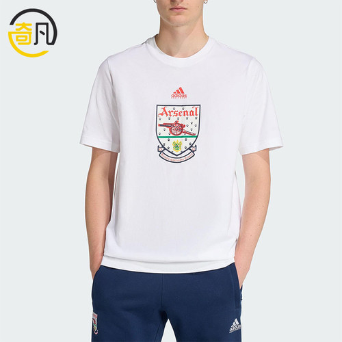 Adidas/阿迪达斯正品阿森纳92-94T-SHIRT新款经典男短袖T恤JY8905