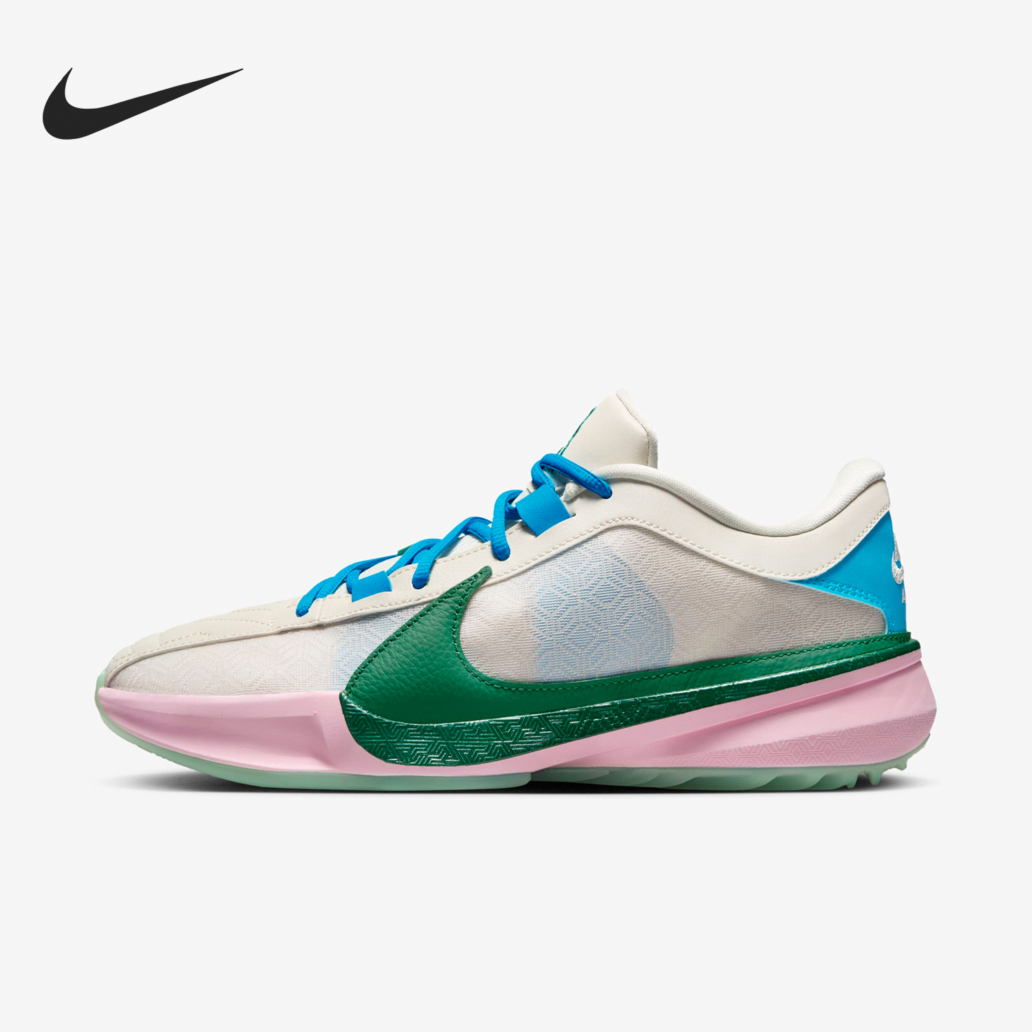 耐克男士支撑耐磨减震篮球鞋