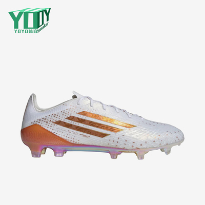 Adidas/阿迪达斯正品XCrazyfast新款白橙色经典轻盈足球鞋KJ1901