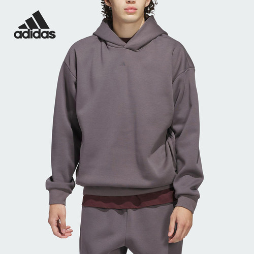 Adidas/阿迪达斯正品ADI BB FL HOODY情侣运动连帽卫衣JL6873