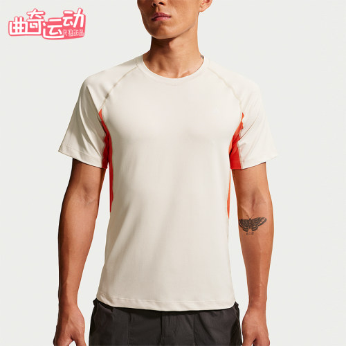 Nike/耐克正品新款男士简约刺绣休闲经典运动短袖T恤IO1453-104