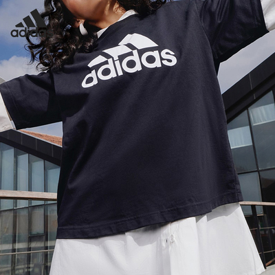 Adidas/阿迪达斯女子运动短袖