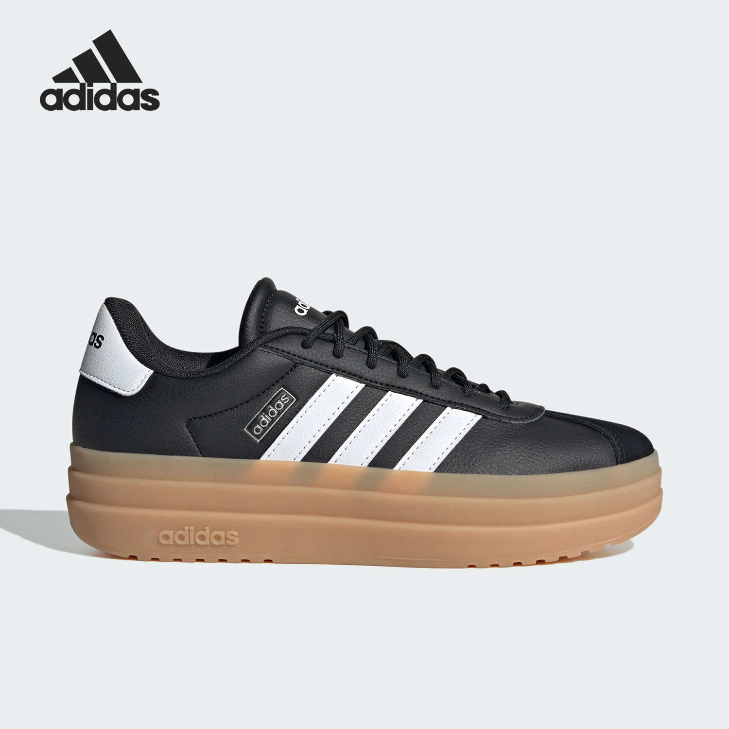 Adidas/阿迪达斯正品新款休闲厚底女士透气运动板鞋IH3081