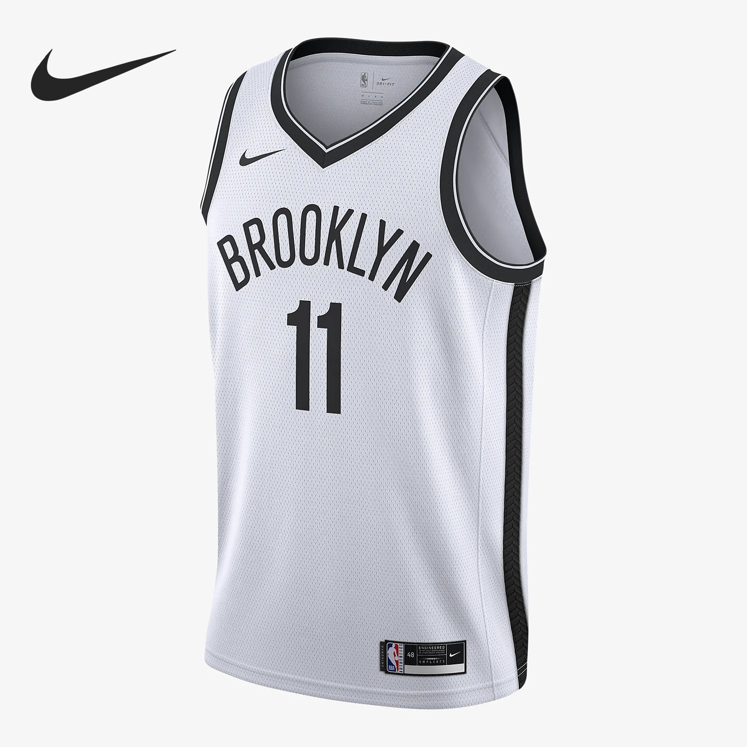 Nike/耐克 正品赛季布鲁克林篮网队NBA SW男子球衣CW3584-105