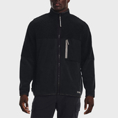 安德玛正品 Polartec Maxx男士 针织加绒夹克外套1373277 001