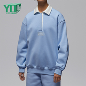 JORDAN女士休闲翻领套头加绒运动卫衣IF0997 Nike 耐克正品 422