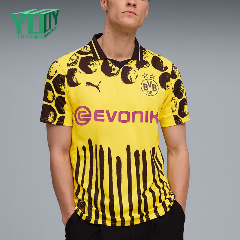 Puma/彪马正品儿童短袖足球衣球场训练场经典时尚足球衣782741-02