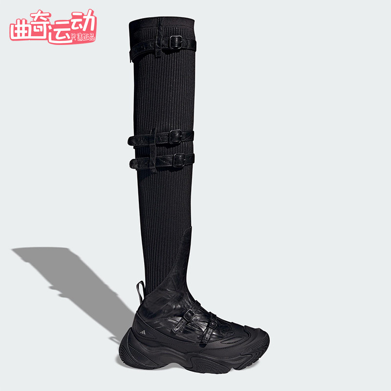 Adidas/阿迪达斯正品FOS BOOTS女士运动耐磨时尚高帮过膝靴JQ9382