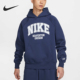 加绒保暖印花针织卫衣HV1741 Nike 410 新款 男士 耐克正品 秋季