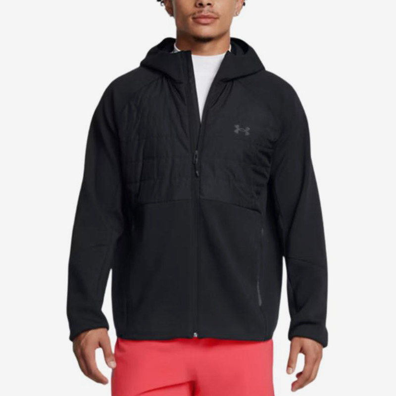 UA/安德玛正品新款男士连帽拉链保暖简约复古休闲棉服1388905-001,运动服/休闲服装,运动棉衣,淘宝优惠券,粉丝福利购,淘宝优惠卷