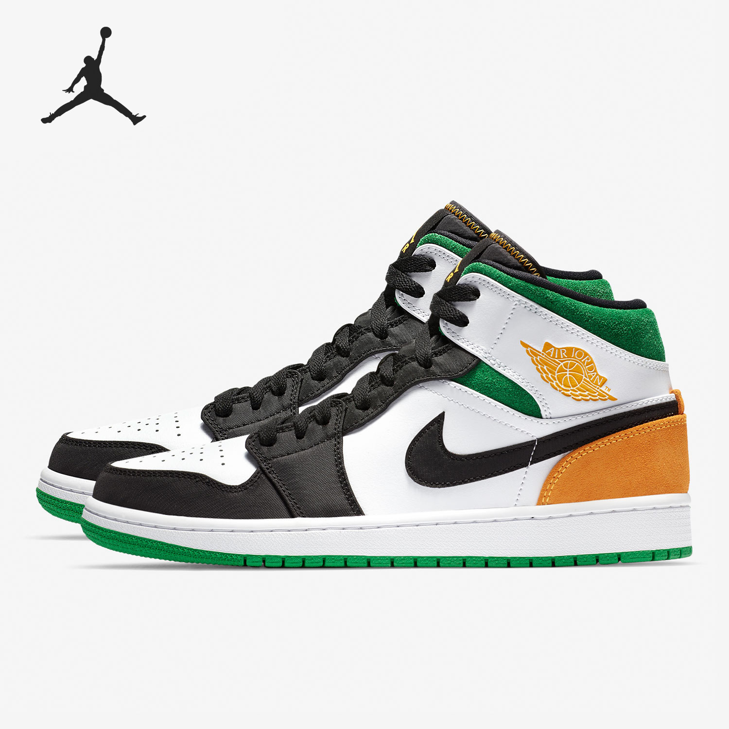 Nike/耐克正品AIR JORDAN1 MID SE AJ1男子运动篮球鞋 852542-101