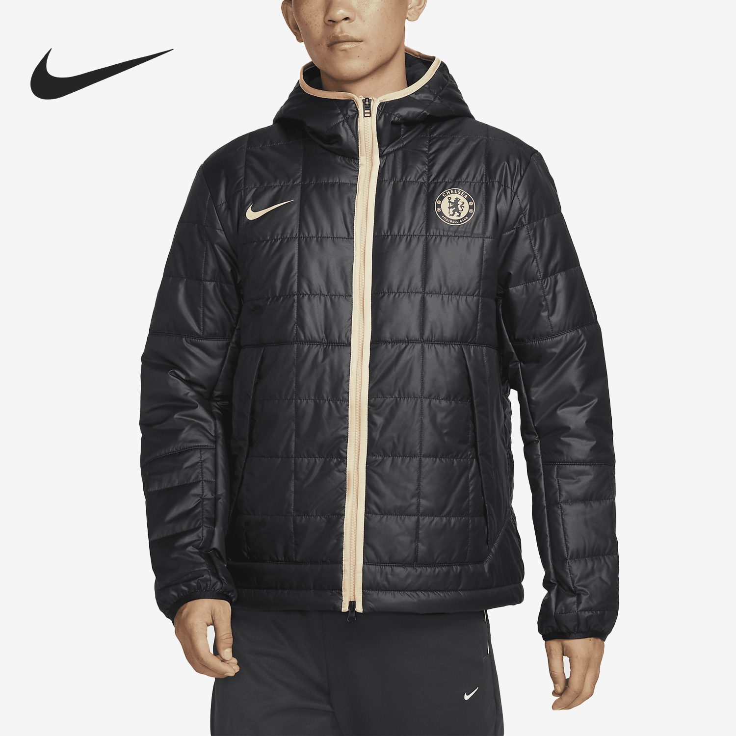 Nike/耐克正品冬季新款男子加绒衬里连帽夹克棉服DN3150-010
