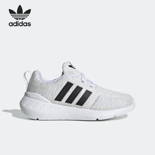Adidas/阿迪达斯正品三叶草SWIFT RUN 22 C儿童运动鞋GW8183