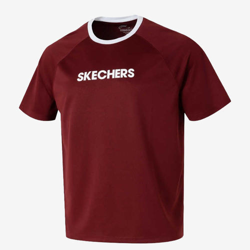 Skechers斯凯奇正品儿童款运动圆领透气短袖T恤P225U120-046B