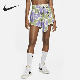 Nike/耐克 正品NAOMI OSAKA印花夏新款女子运动短裤DX1849-386