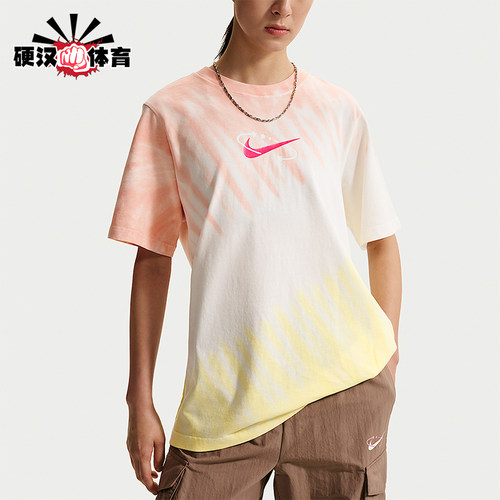 Nike/耐克正品2026夏季女士圆领运动轻盈休闲透气T恤IR7557-378