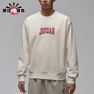 Nike/耐克正品JORDAN男士休闲圆领套头印花运动卫衣IR0111-133