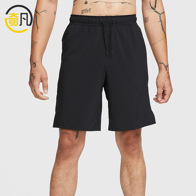 Nike/耐克正品Unlimited男士Logo标识系带运动短裤DV9330-010