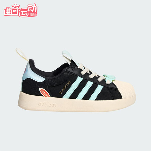 Adidas/阿迪达斯正品儿童舒适耐磨时尚休闲低帮板鞋KZ7319
