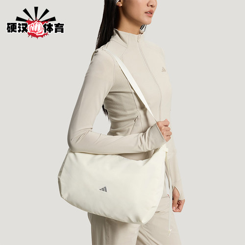 Adidas/阿迪达斯正品2026年女士经典运动休闲单肩斜挎包KT3034