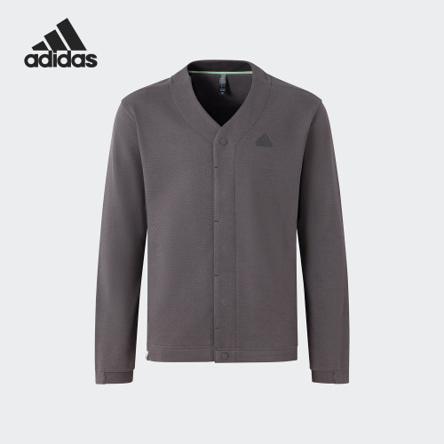 Adidas/阿迪达斯正品BC CARDIGAN男士针织运动休闲开衫JE8595