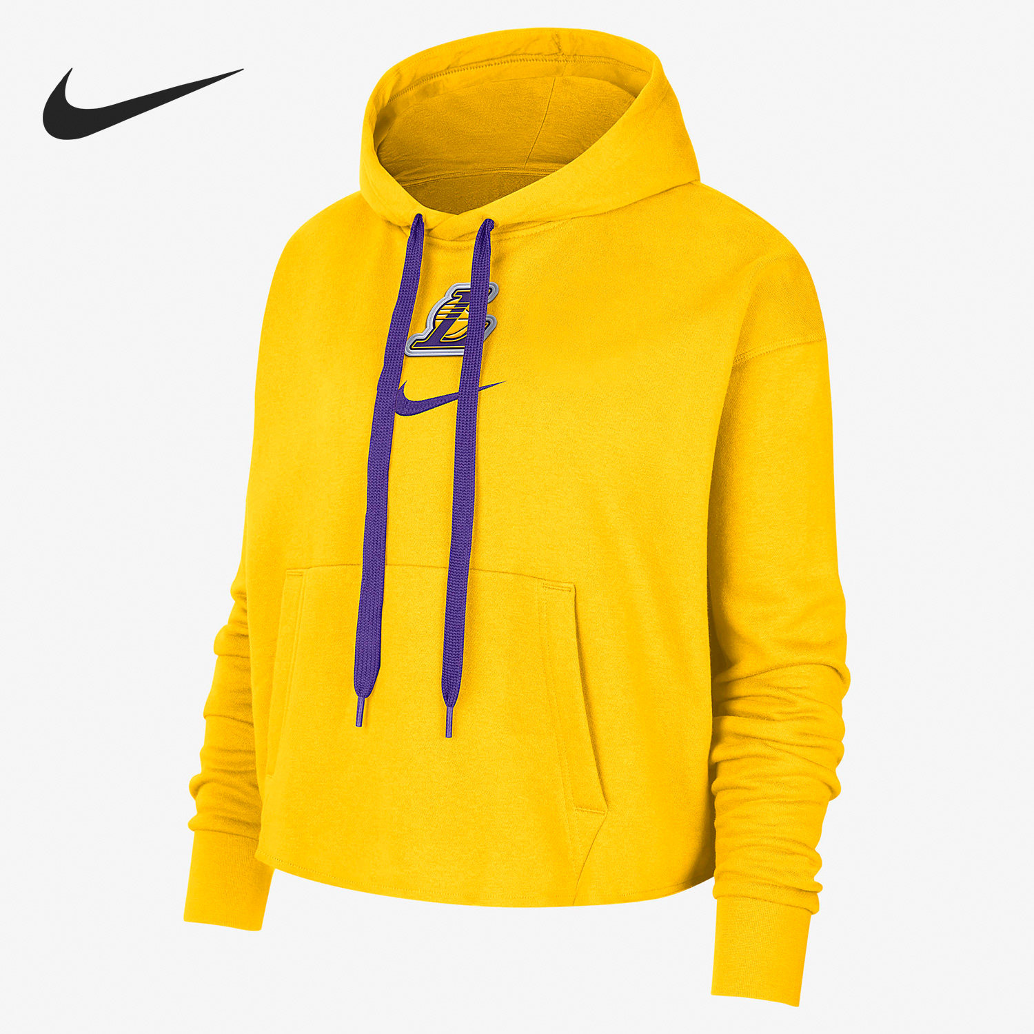 Nike/耐克 正品新款洛杉矶湖人队女子篮球连帽卫衣DR2382-728