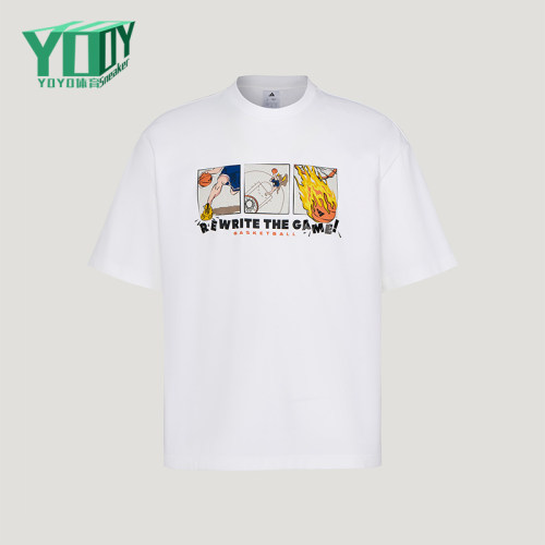 Adidas/阿迪达斯正品Y-3BASKETBALGFXT-SHIRT经典短袖T恤KY3341