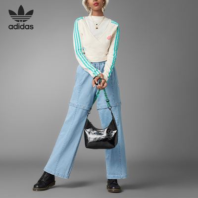 阿迪达斯正品女子长袖T恤