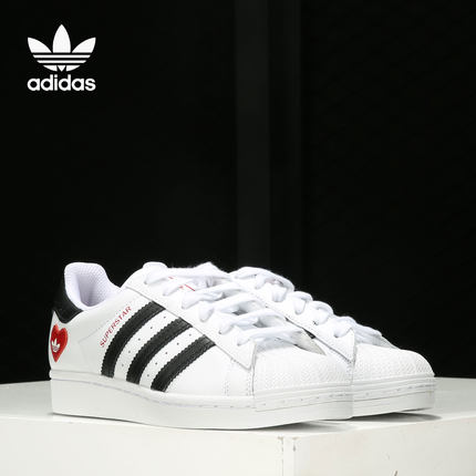 Adidas/阿迪达斯正品三叶草春季新款男女贝壳头休闲运动鞋 FZ1807